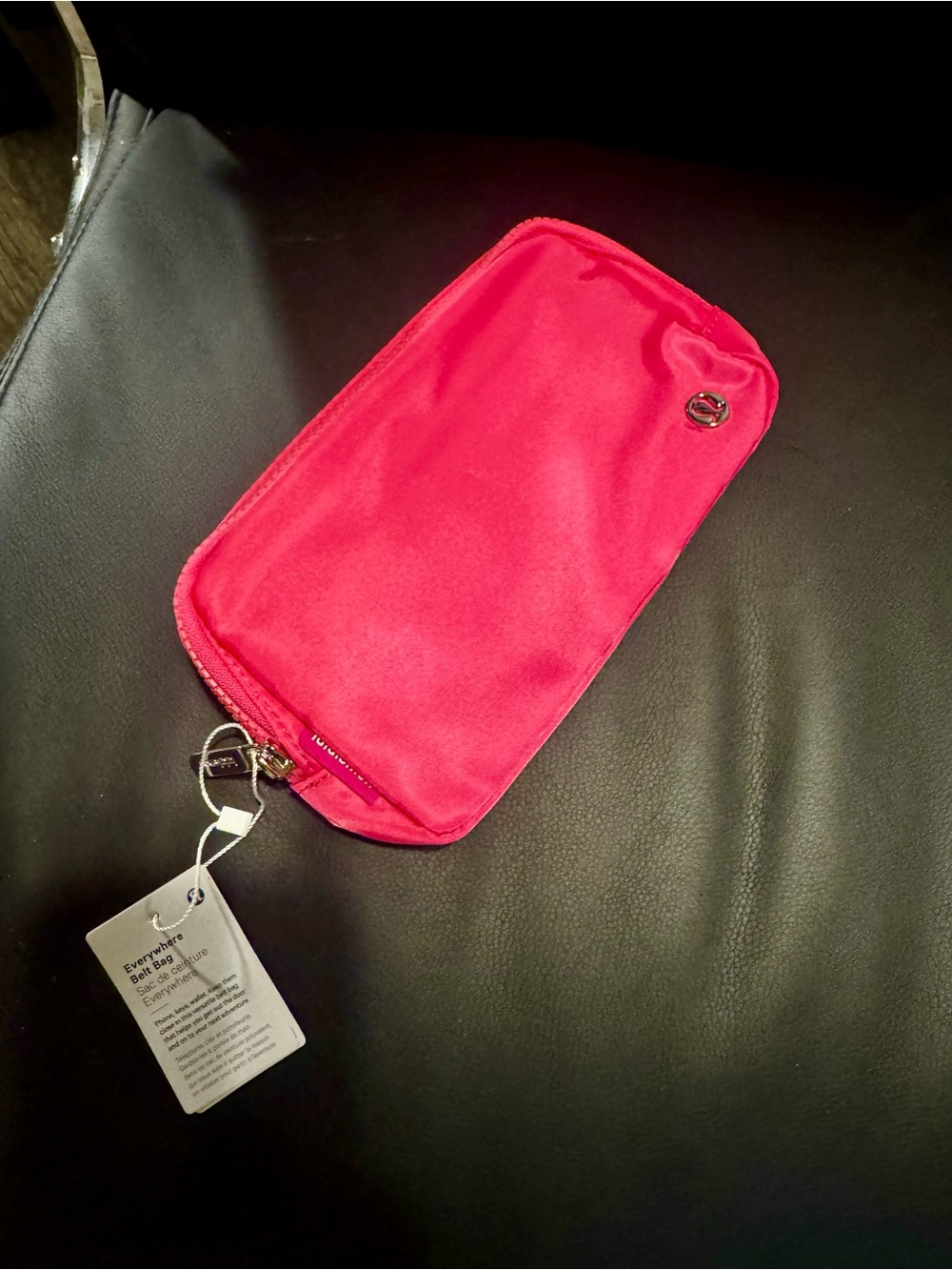 lululemon athletica Bright Pink Wristlet Pouch
